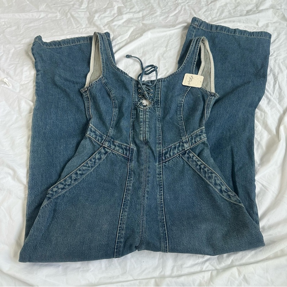 Free people we the free Amina wide leg one piece size XS NWT